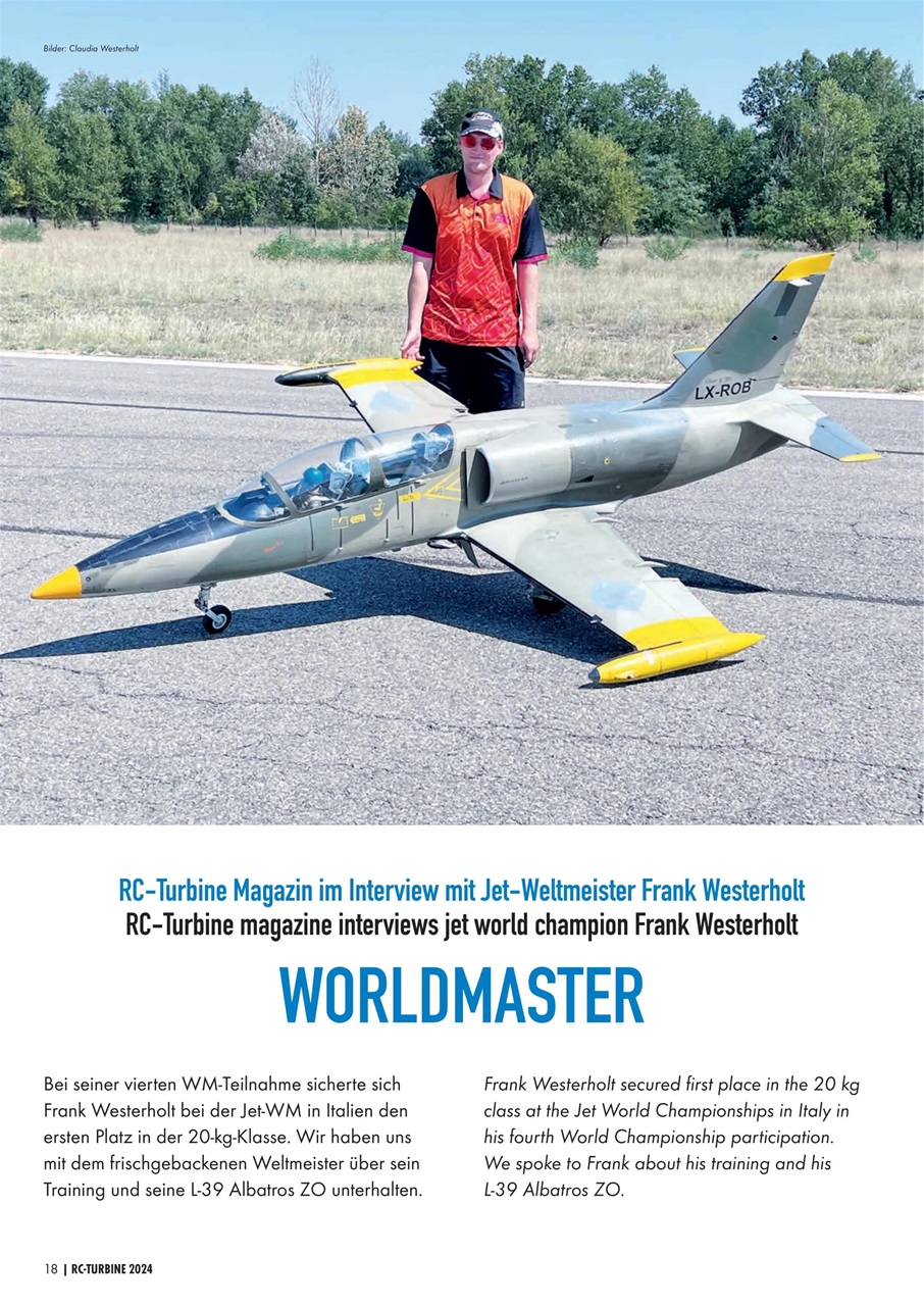 RC Turbine Jets & Helicopter Magazine Subscriptions and 12024 Issue