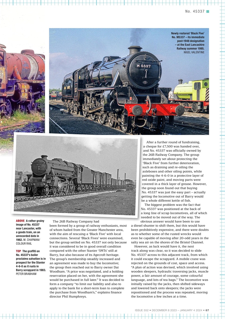 Steam Railway Magazine - 552 Subscriptions | Pocketmags