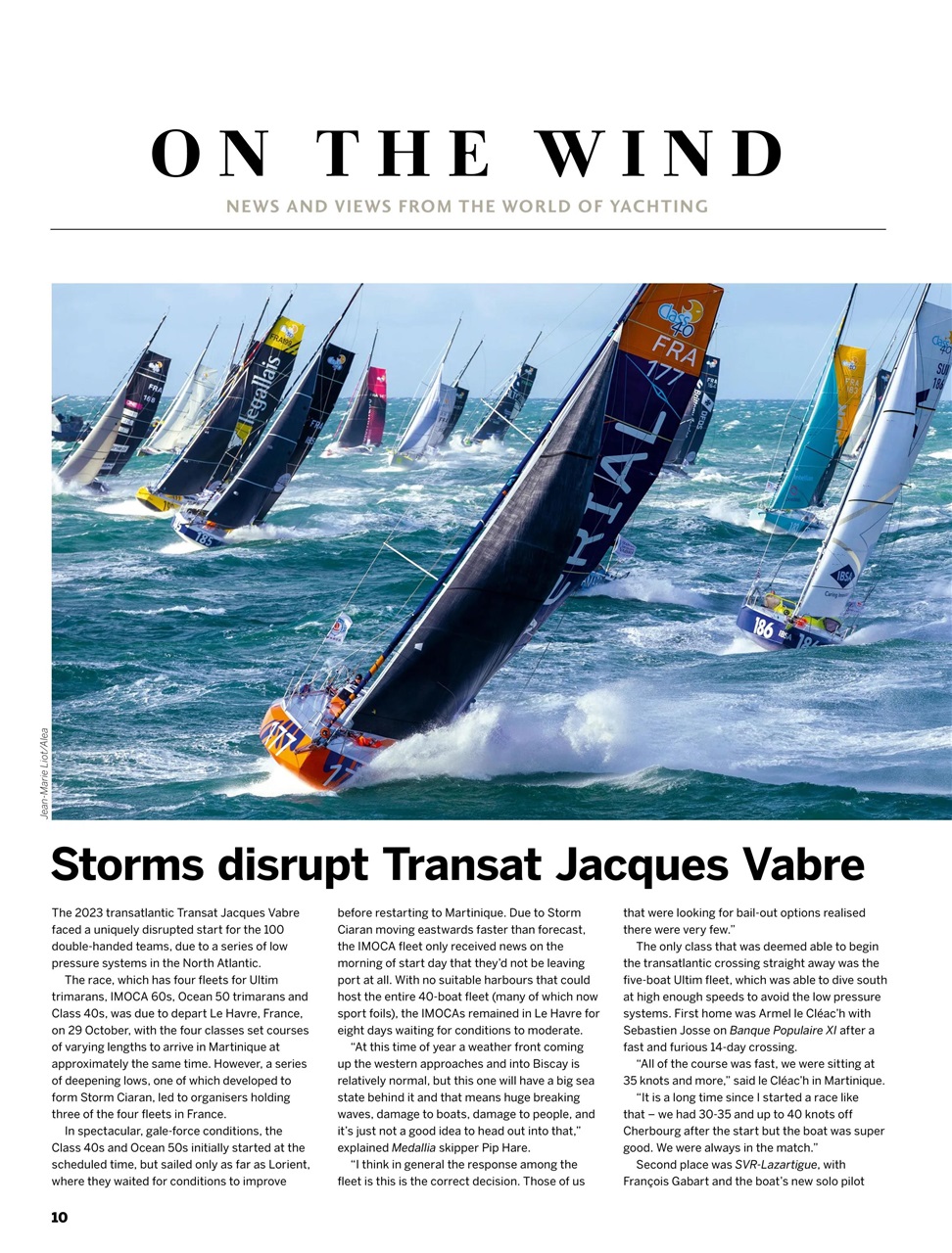 Yachting World Magazine January 2024 Back Issue   0009 