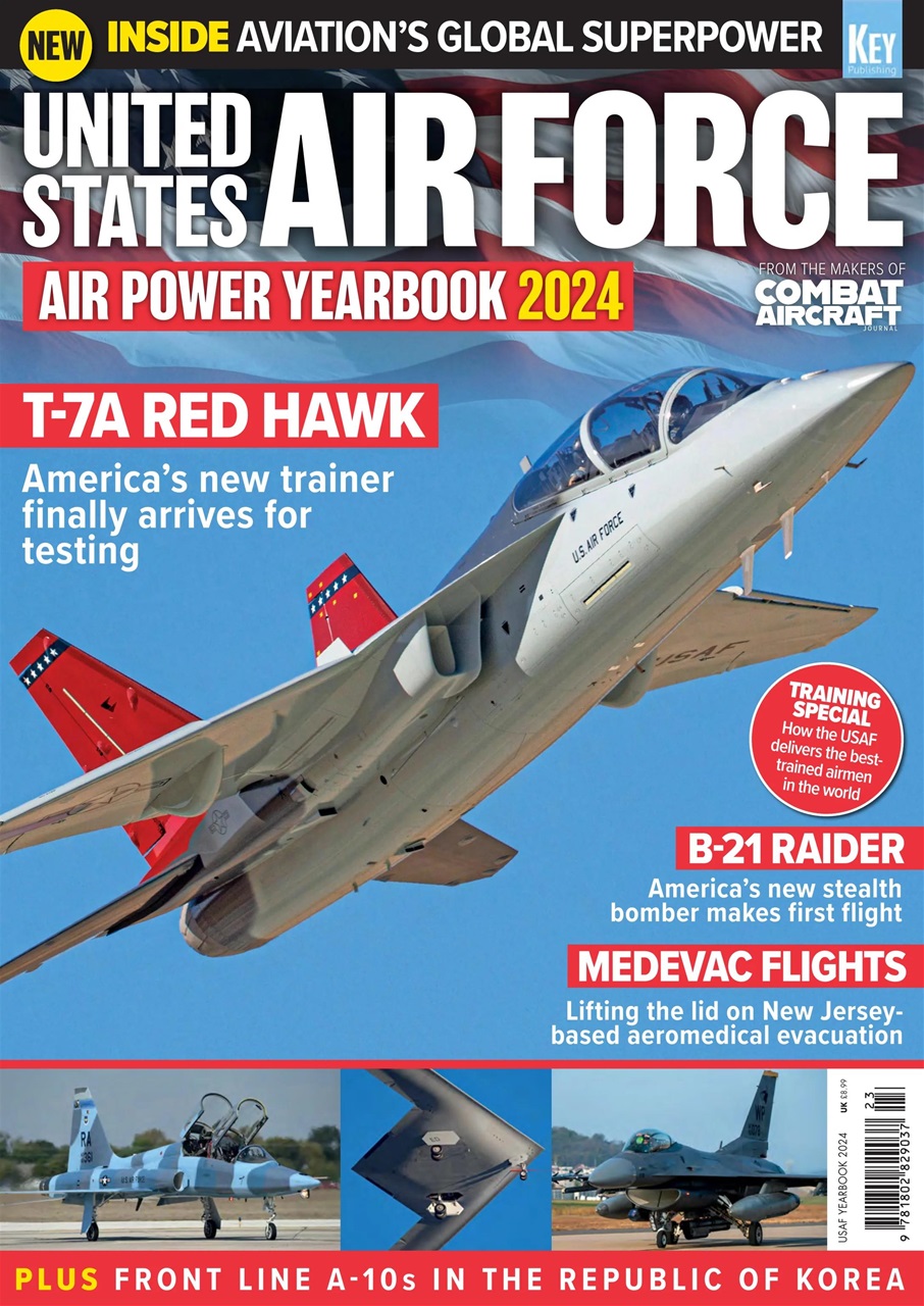 Aviation Specials Magazine USAF Air Power Yearbook 2024 Back Issue