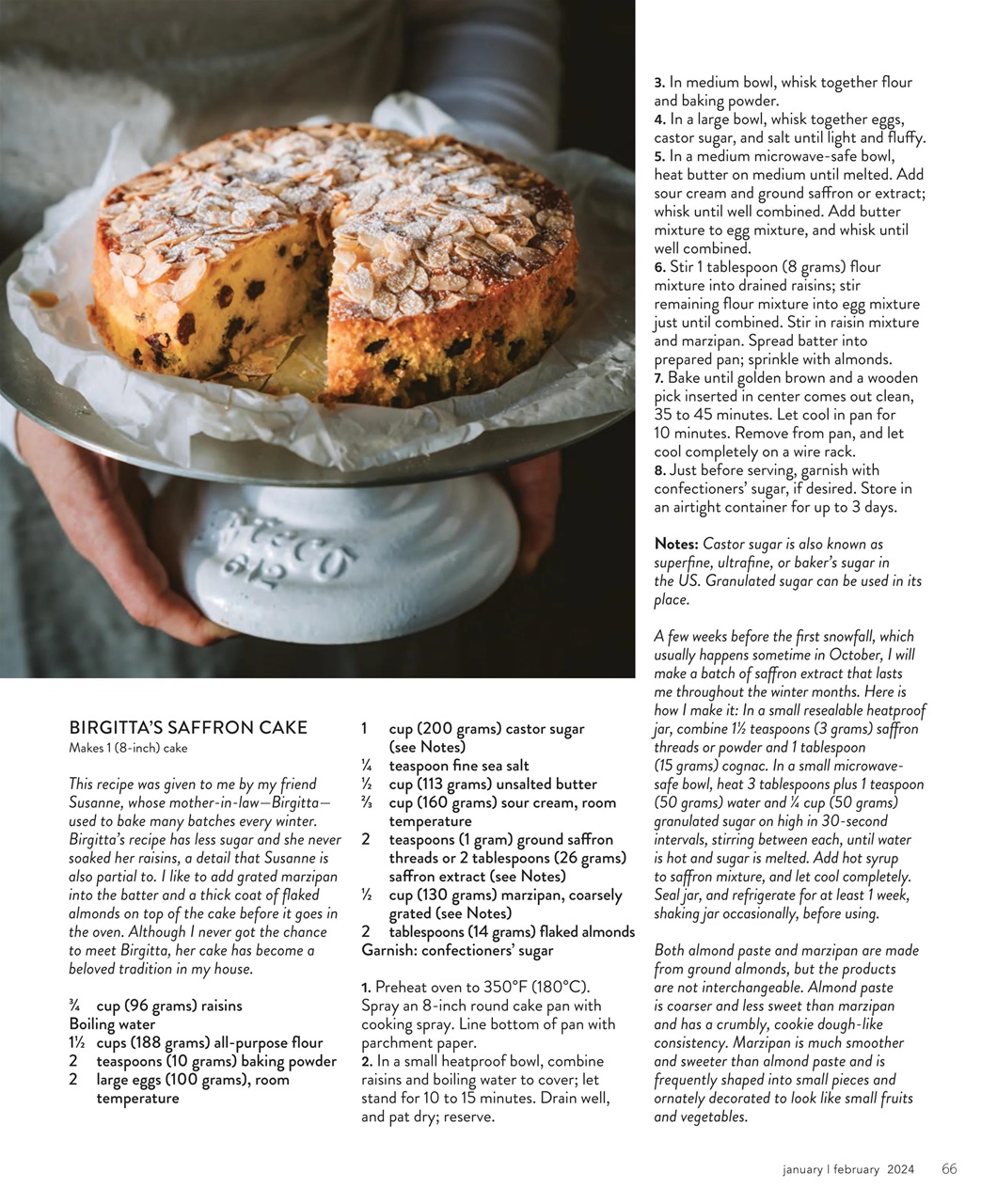 Bake from scratch magazine january february 2024 subscriptions