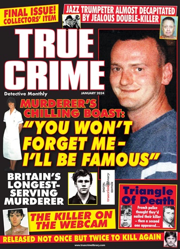 True Crime Magazine Subscriptions and True Crime January 2024 Issue