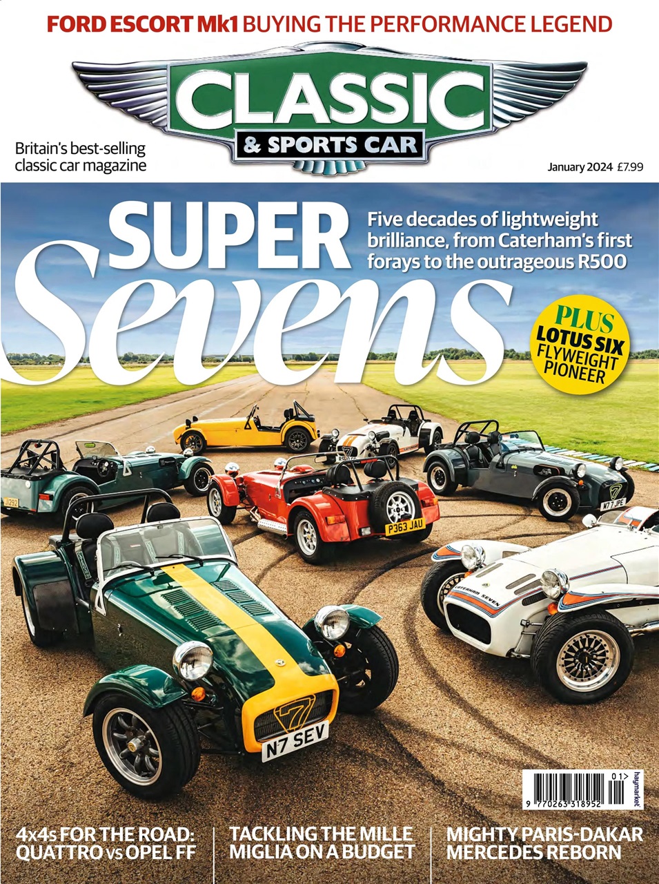 Classic And Sports Car Magazine Jan 24 Subscriptions Pocketmags