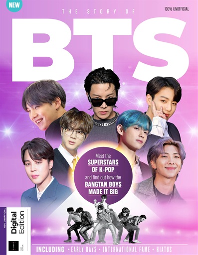 The Issue First Music Story BTS Magazine Edition Back - of