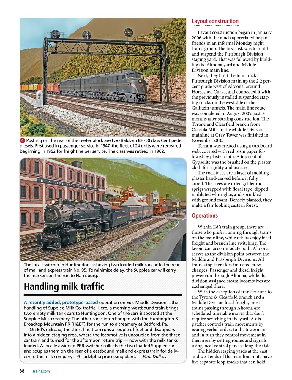 Model Railroader Magazine February 2024 Subscriptions Pocketmags