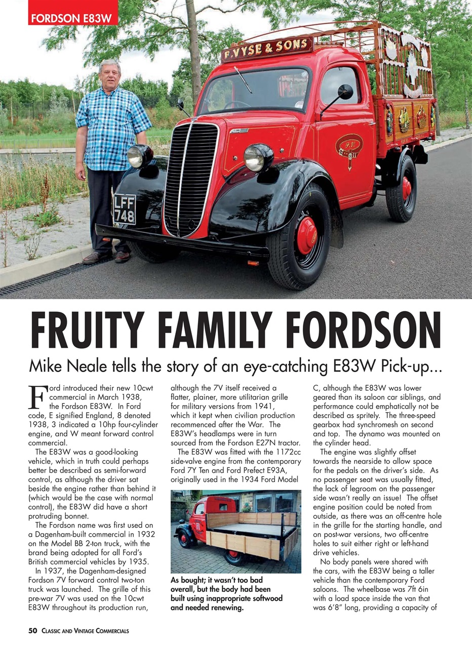 Classic & Vintage Commercials Magazine - Jan-24 Subscriptions | Pocketmags