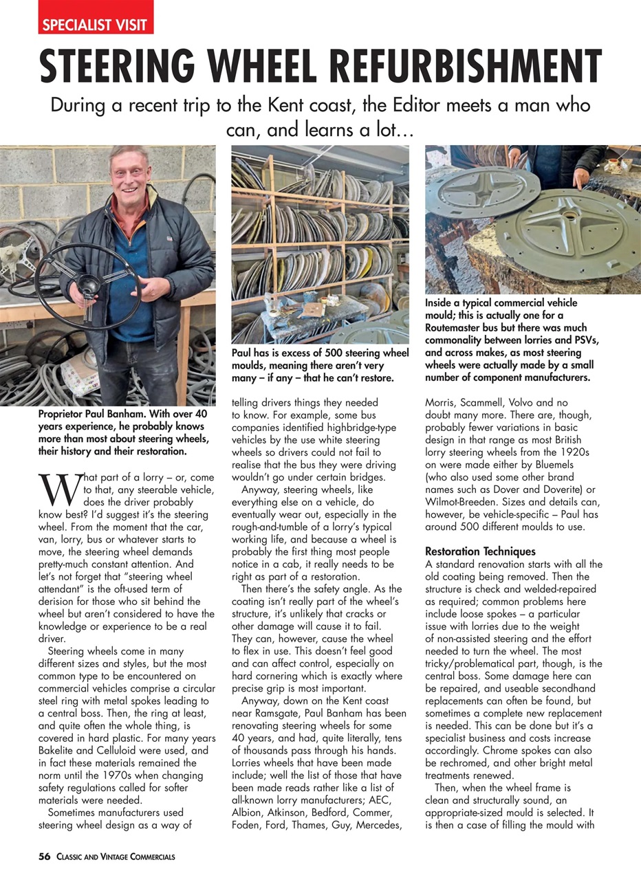 Classic & Vintage Commercials Magazine - Jan-24 Subscriptions | Pocketmags