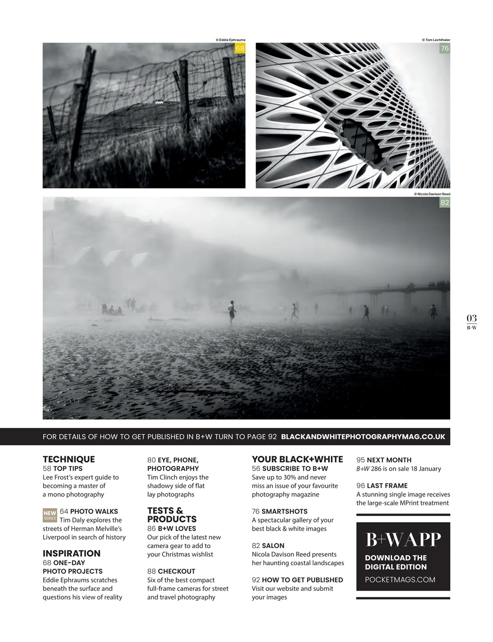 Black+White Photography Magazine Issue 285 Subscriptions Pocketmags