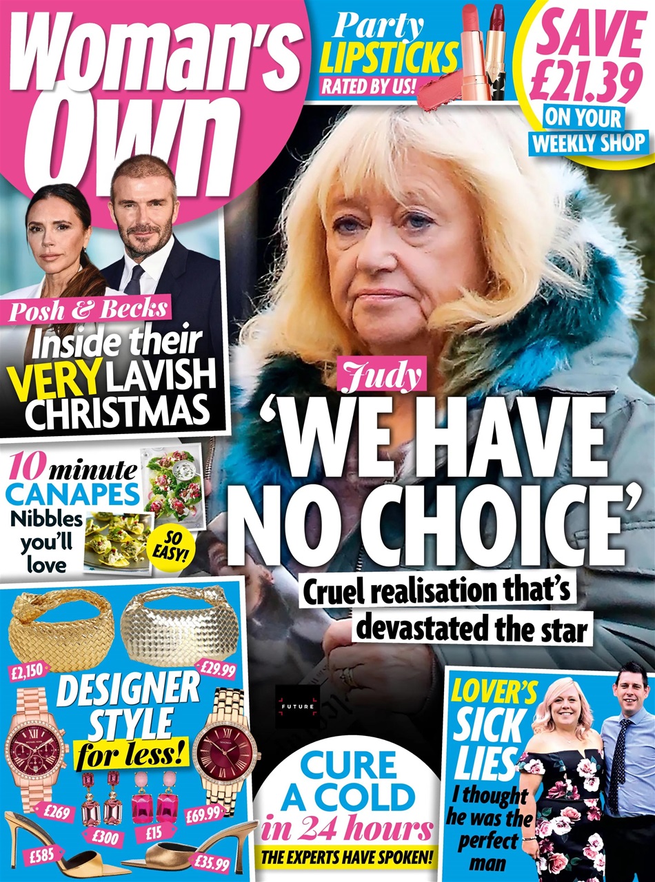 Woman S Own Magazine 25 Dec 2023 Back Issue