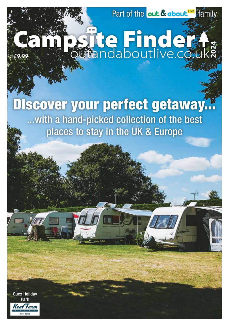 Camping Magazine Campsite Finder 2024 Back Issue