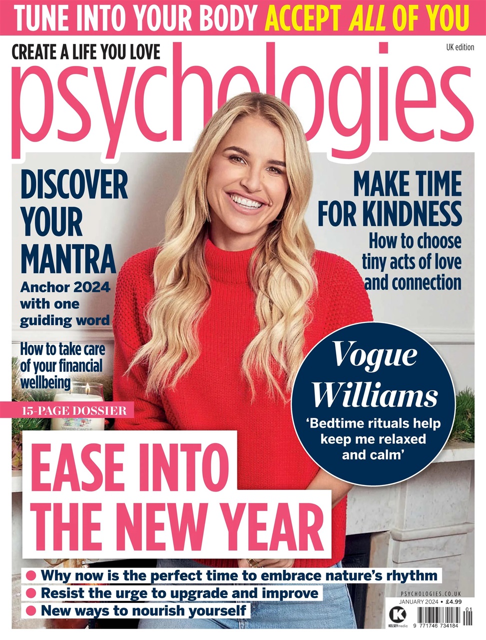 Psychologies Magazine - Jan-24 Subscriptions | Pocketmags