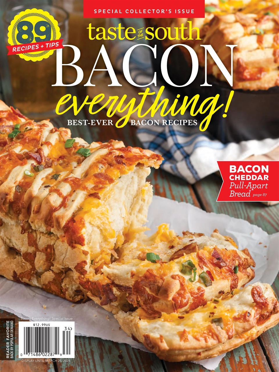 Taste of the South Magazine Bacon Everything 2023 Special Issue