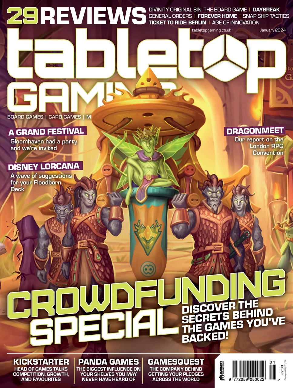 Tabletop Gaming Magazine January 2024 [86] Subscriptions Pocketmags