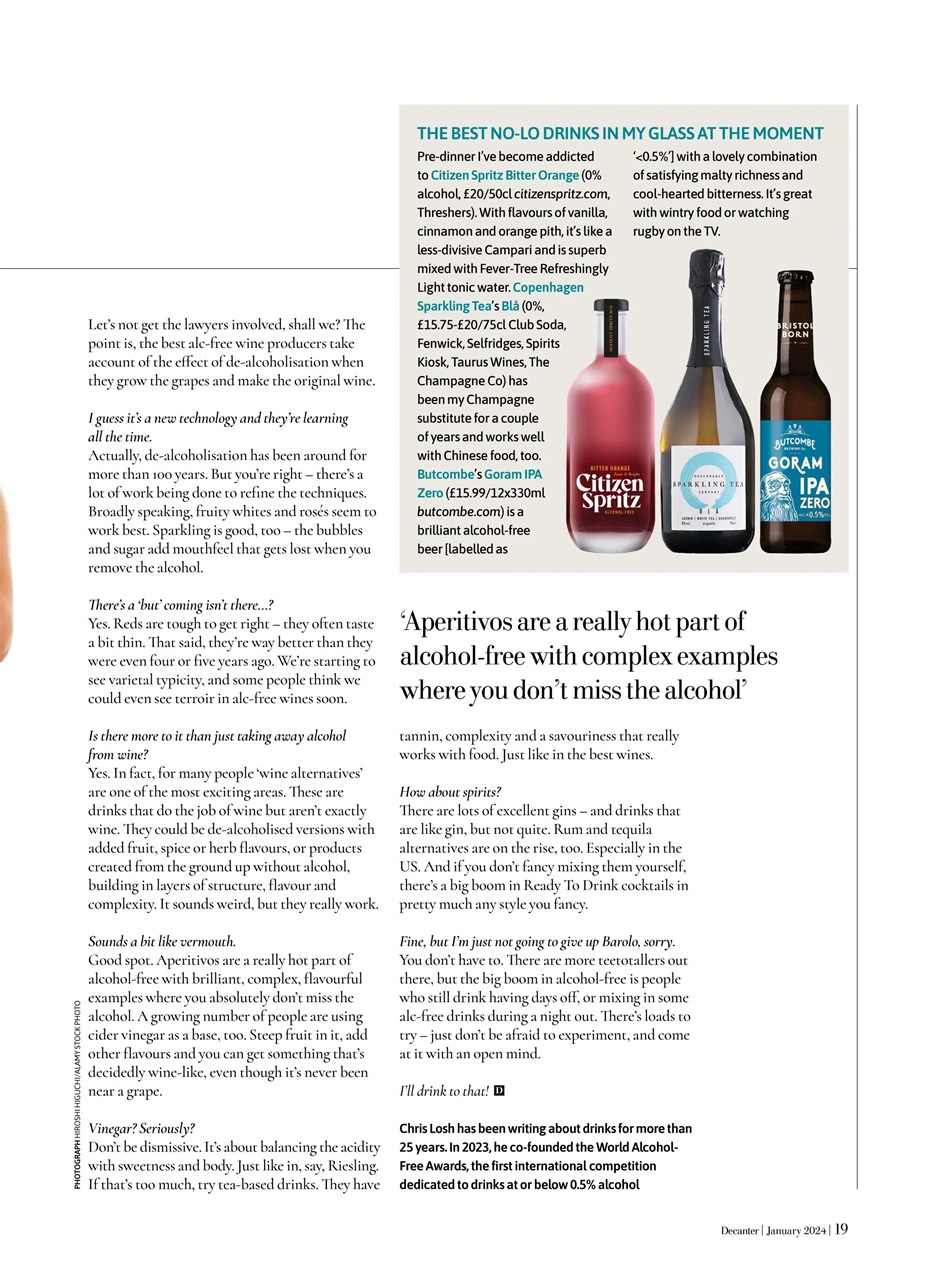 Decanter Magazine January 2024 Subscriptions Pocketmags