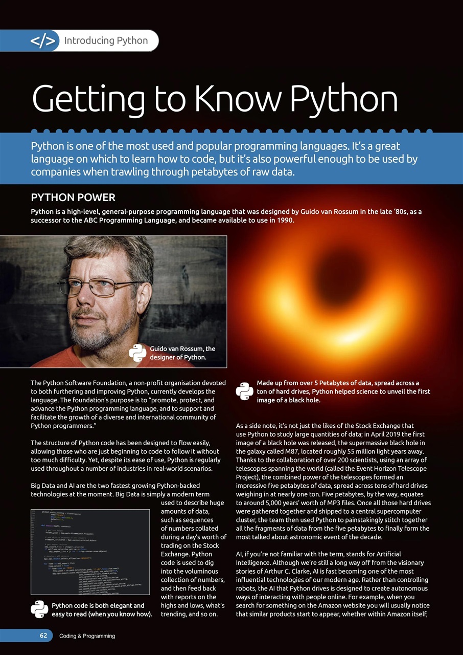 Coding & Programming The Complete Manual Subscriptions and Winter 2023 ...