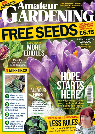 Amateur Gardening Magazine - 6th January 2024 Subscriptions | Pocketmags