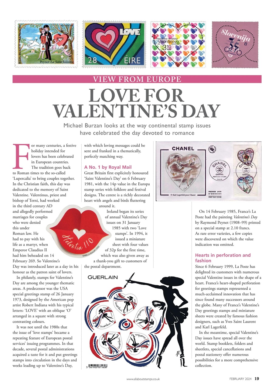 Stamp Collector Magazine February 2024 Subscriptions Pocketmags