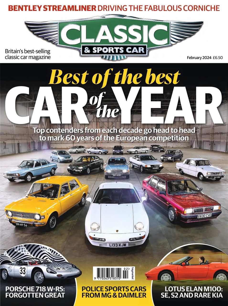 Classic & Sports Car Magazine Feb24 Subscriptions Pocketmags