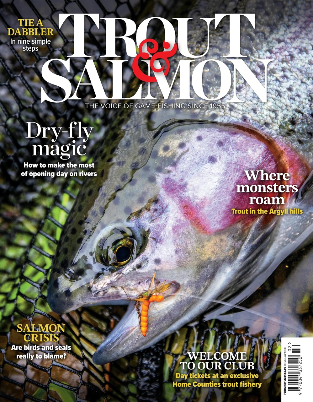 Trout & Salmon Magazine - Feb-24 Subscriptions | Pocketmags