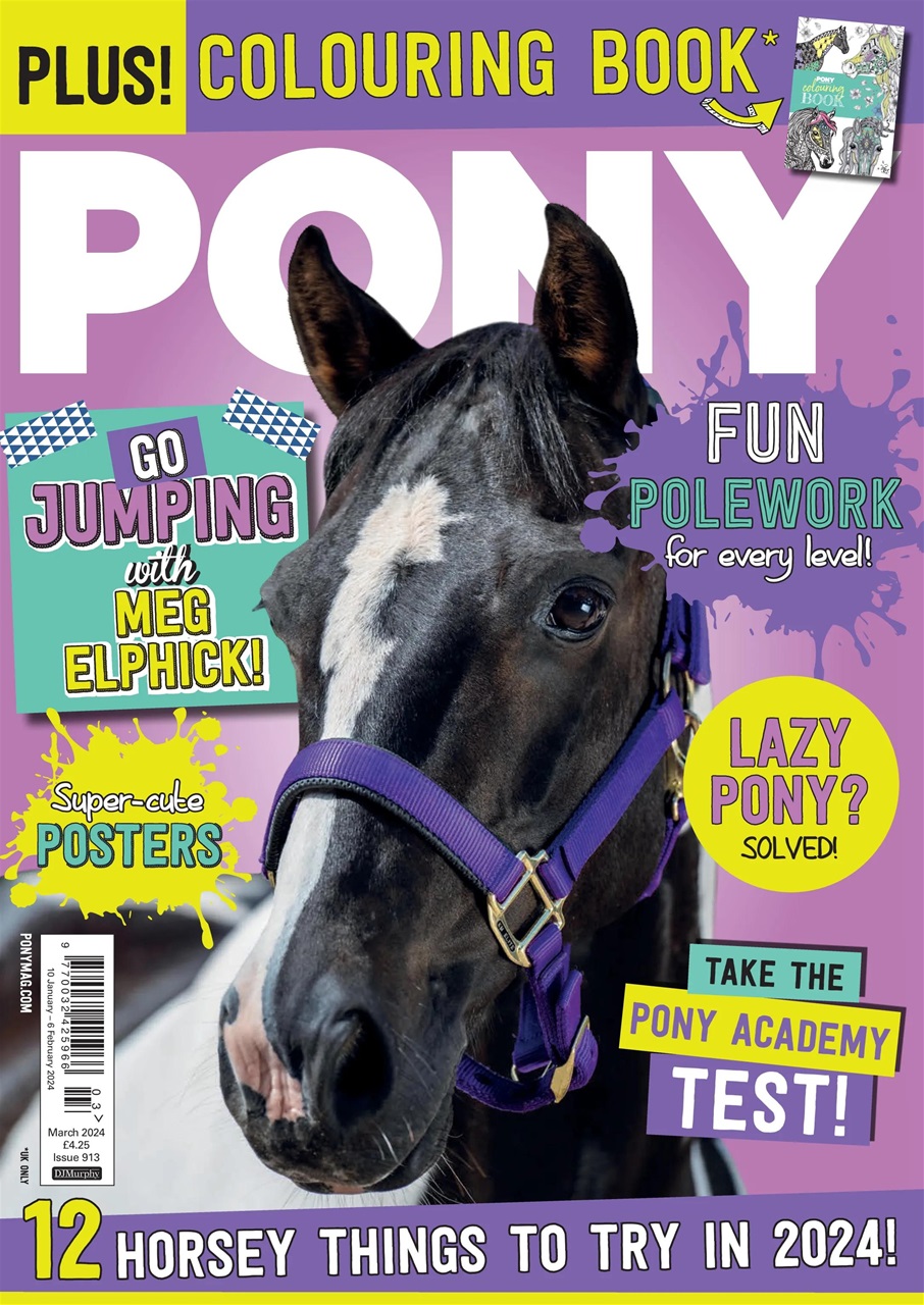 Pony Magazine PONY Magazine March 2024 Back Issue