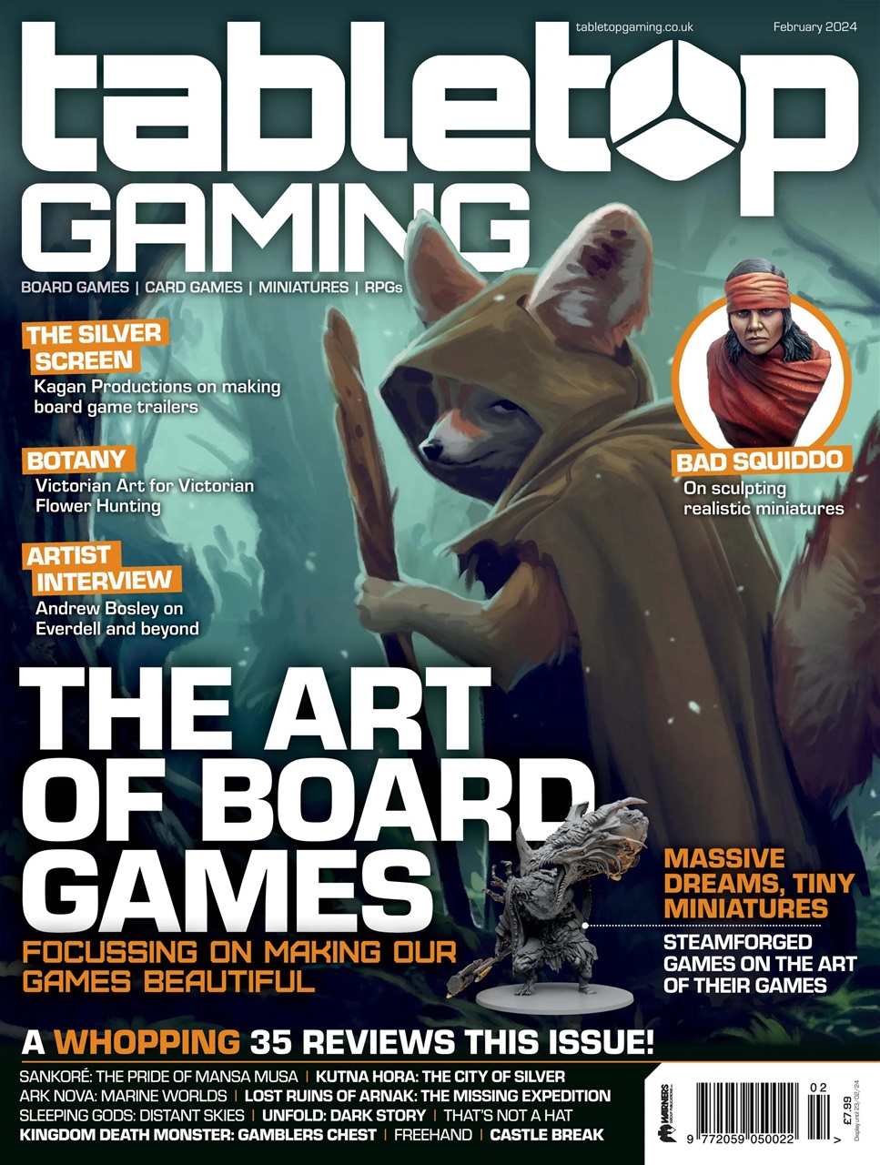 Tabletop Gaming Magazine February 2024 [87] Subscriptions Pocketmags