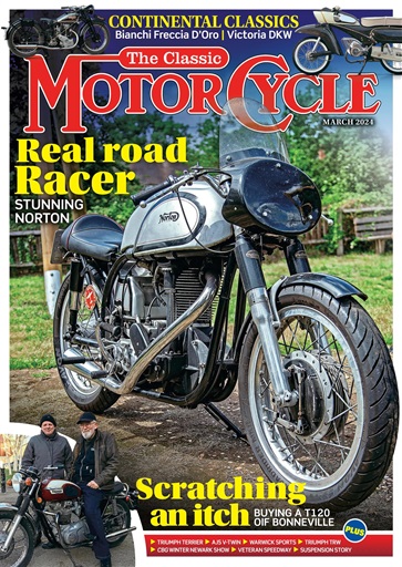 The Classic MotorCycle Magazine Subscriptions and March 2024 Issue