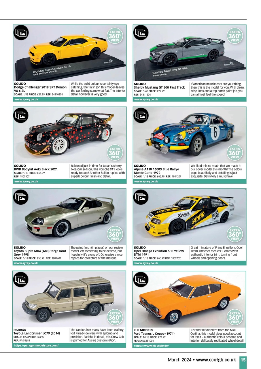 Diecast Collector Magazine Subscriptions and March 2024 Issue Pocketmags