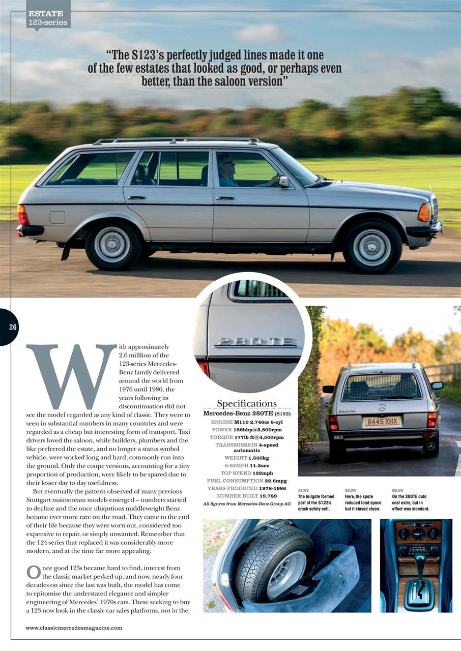 Classic Mercedes Magazine Subscriptions and Issue 46 Issue | Pocketmags