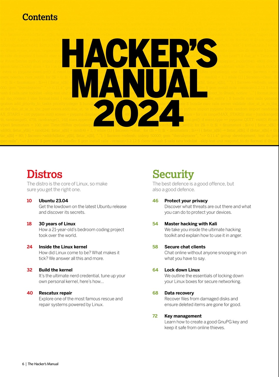 Technology Bookazine Hackers Manual 2024 Sixteenth Edition Back Issue