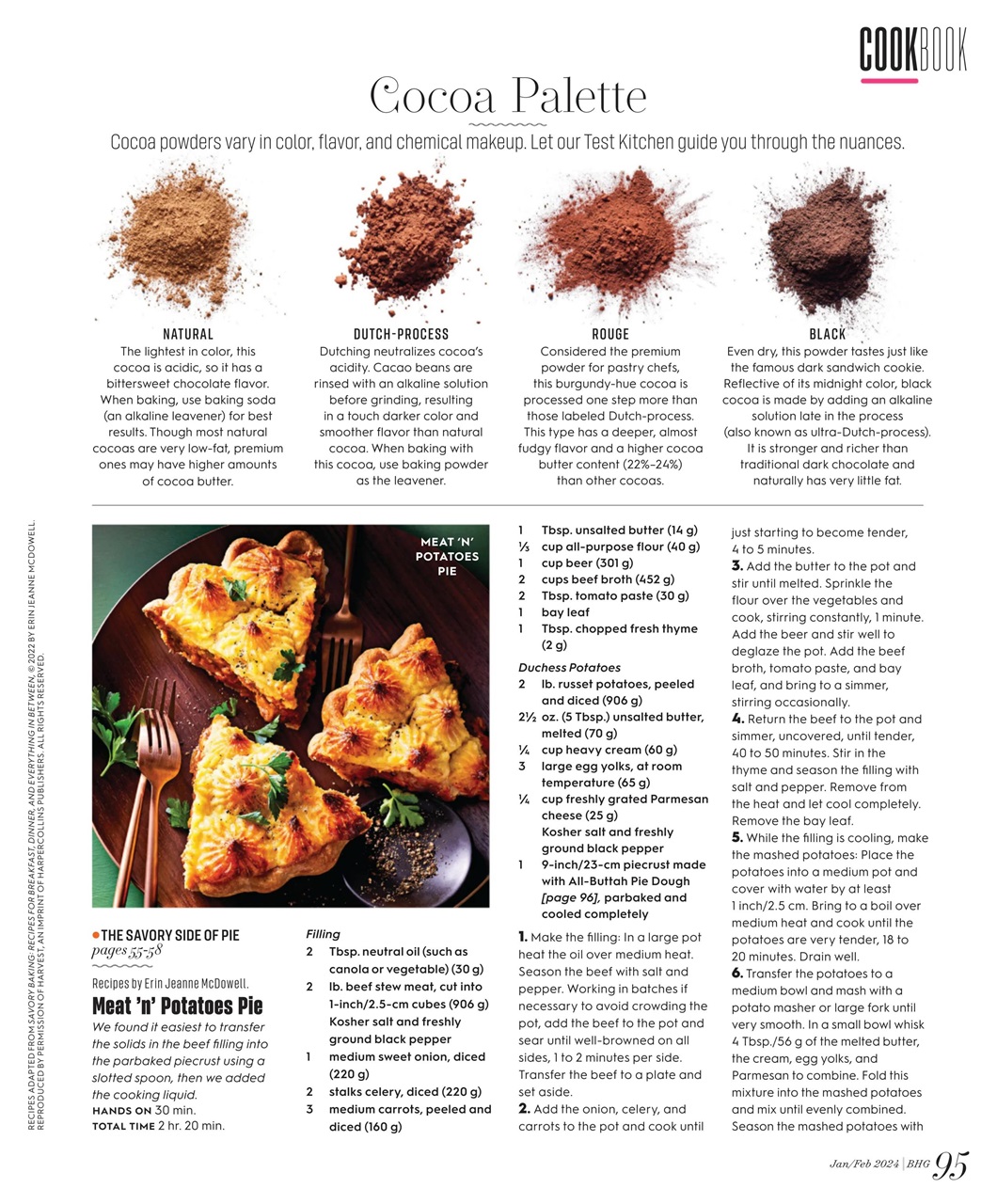 Better Homes & Gardens Magazine Subscriptions and Jan 2024/ Feb 2024