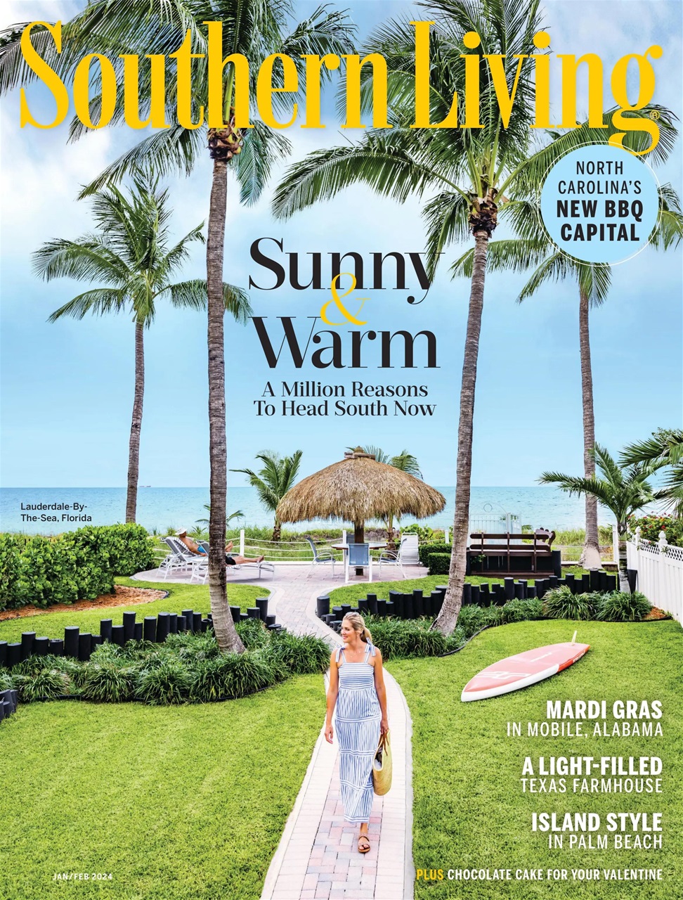Southern Living Magazine JanFeb 2024 Zurück Ausgabe