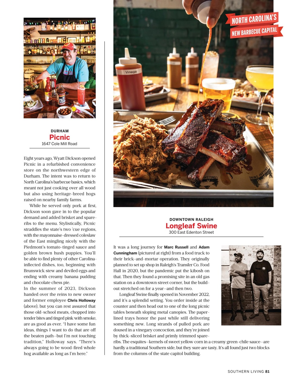 Southern Living Magazine JanFeb 2024 Zurück Ausgabe