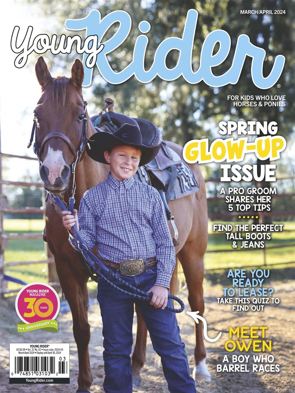 Young Rider Magazine Subscriptions And 2024-03 (Mar/Apr) Issue | Pocketmags