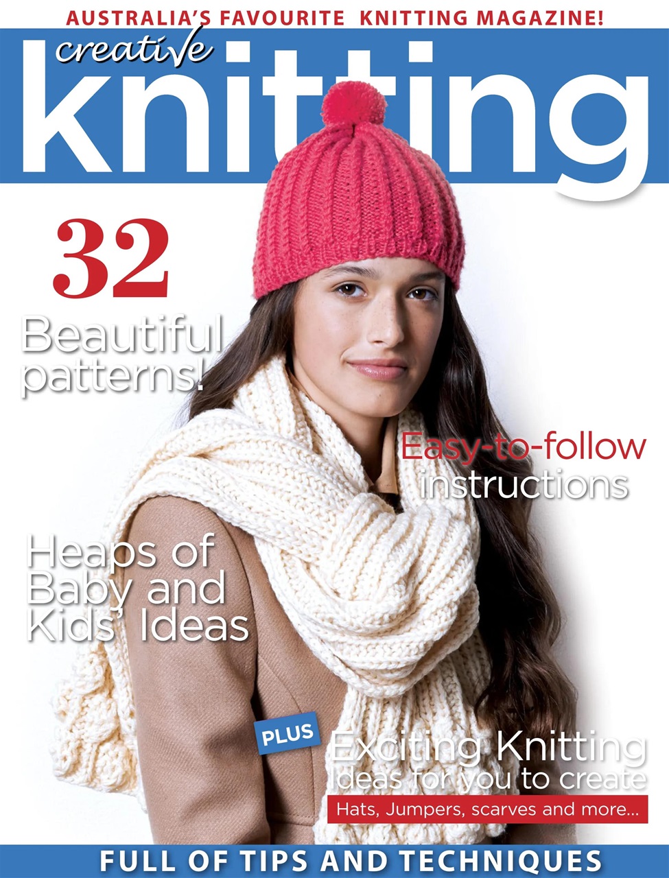 Creative Knitting Magazine Subscriptions and Issue 84 Issue Pocketmags