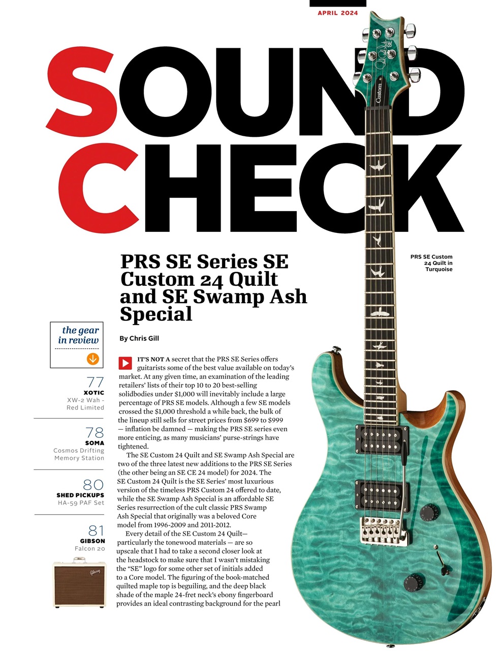 Guitar World Magazine April 2024 Back Issue