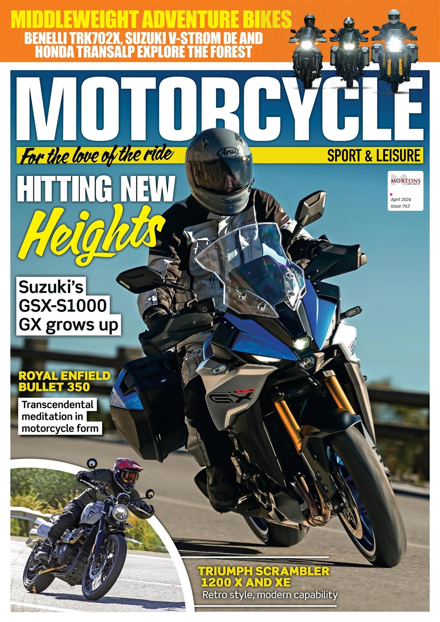 Motorcycle Sport & Leisure Magazine Subscriptions and April 2024 Issue