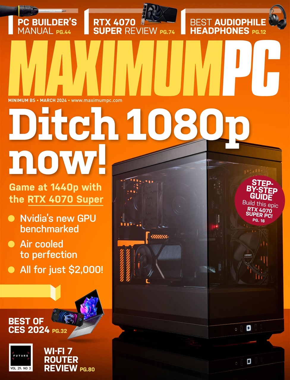 Maximum PC Magazine Subscriptions and March 2024 Issue Pocketmags