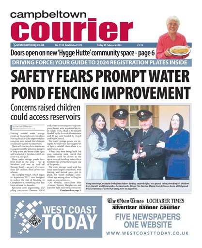 Campbeltown Courier Magazine - Friday, February 23, 2024 Back Issue