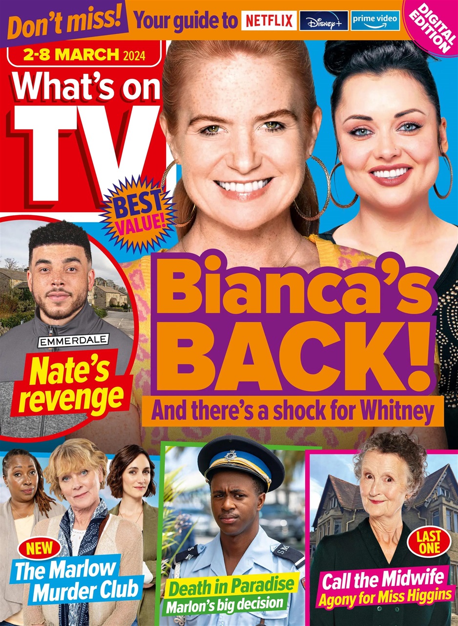 What's on TV Magazine 2 Mar 2024 Edición anterior