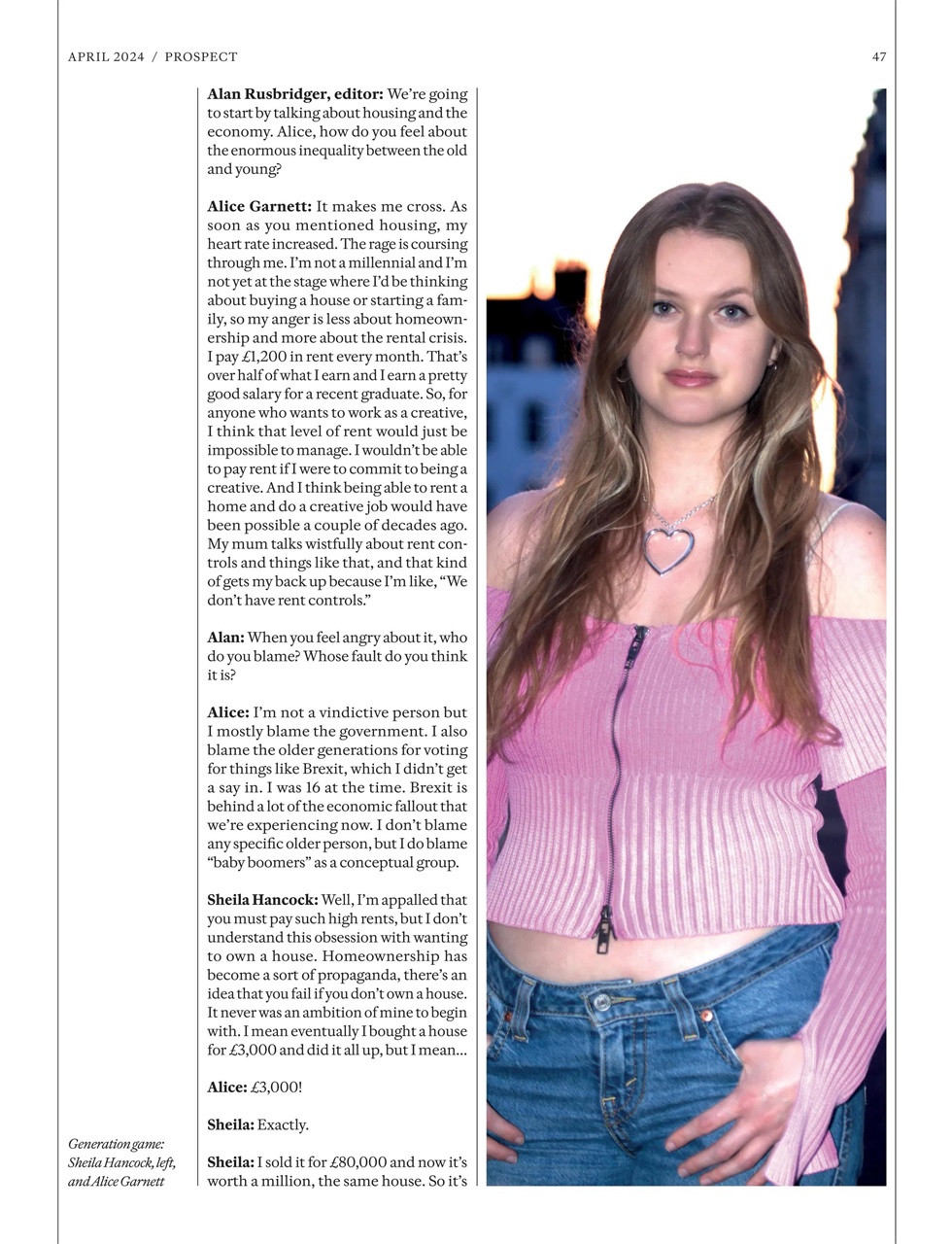 Prospect Magazine April 24 Back Issue