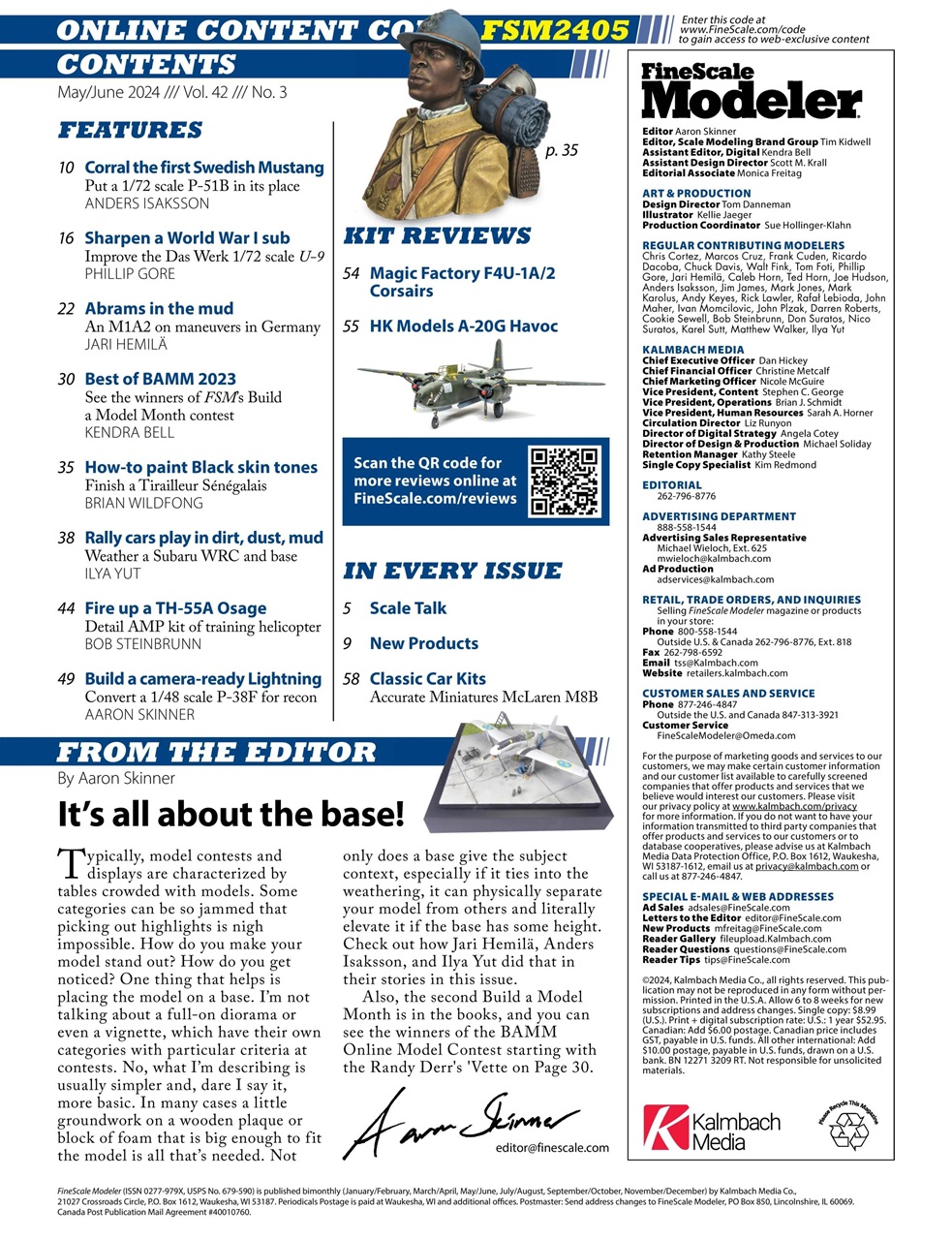 Finescale Modeler Magazine Subscriptions And May 2024 Issue Pocketmags