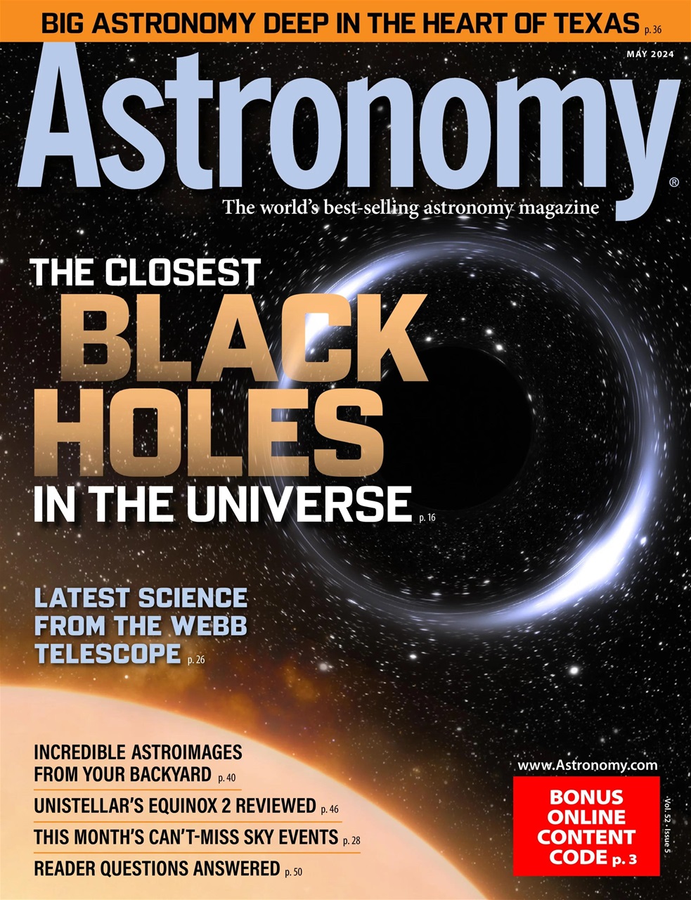 Astronomy Magazine Subscriptions and May 2024 Issue | Pocketmags