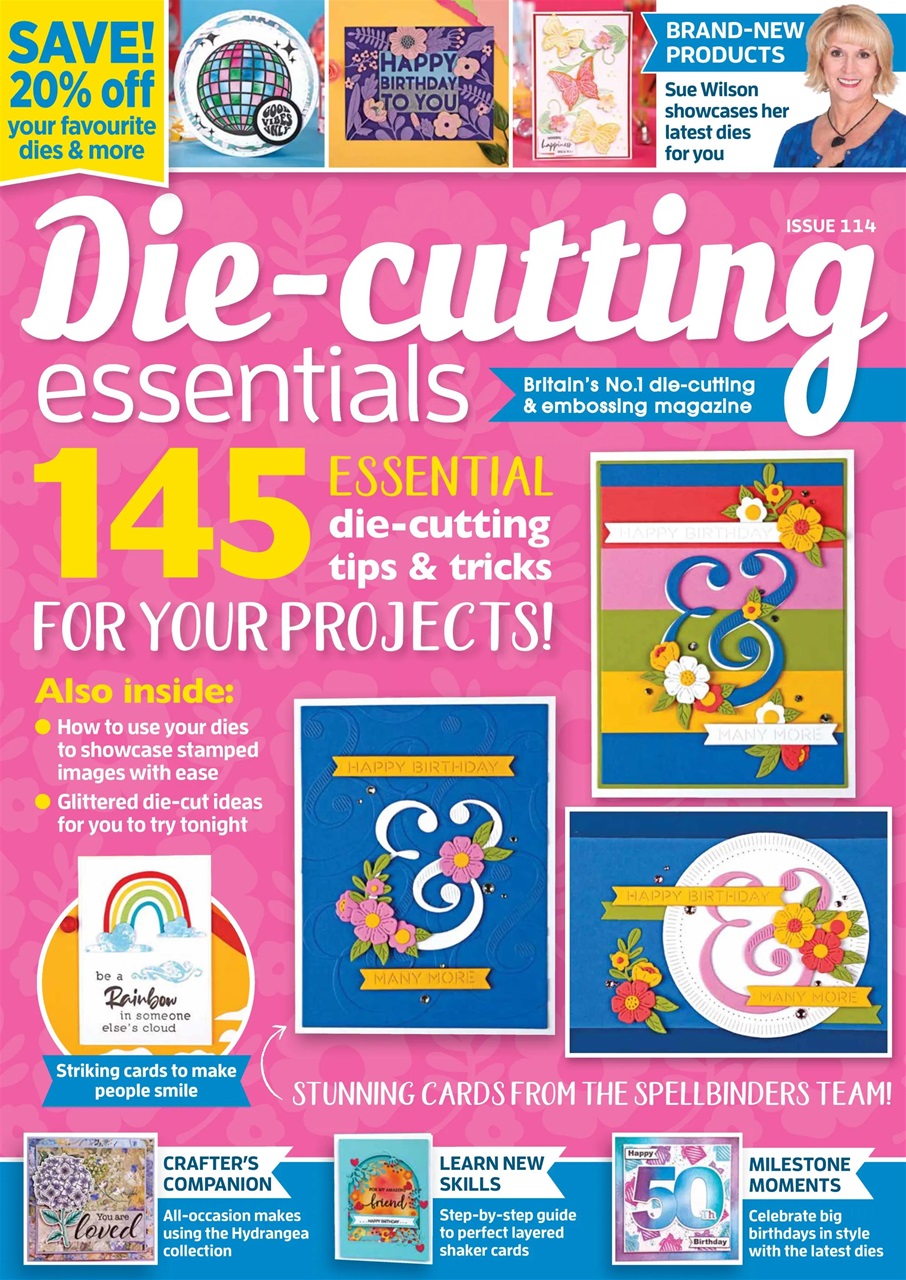 DieCutting Essentials Magazine Subscriptions and Issue 114 Issue