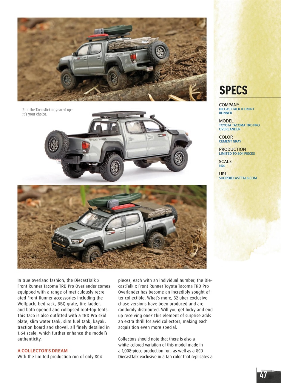 Die Cast X Magazine Summer 2023 Back Issue