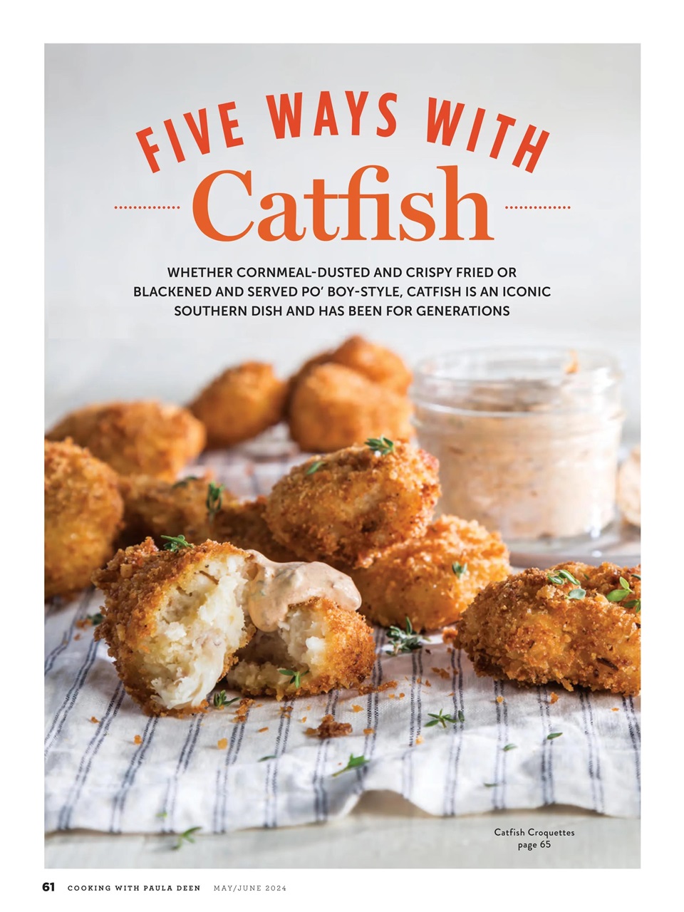 Cooking with Paula Deen Magazine Subscriptions and May - June 2024 Issue