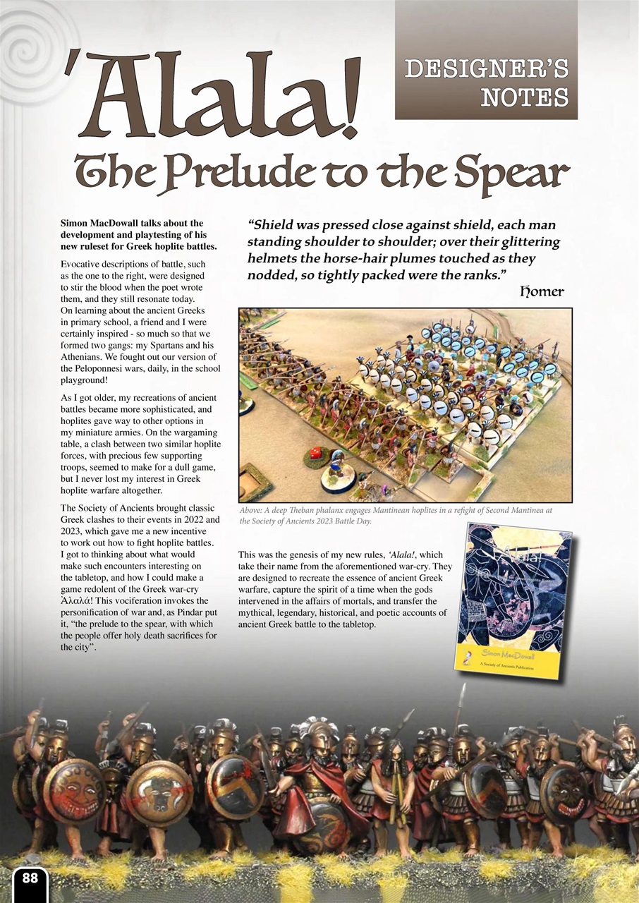 Wargames Illustrated Magazine Subscriptions and Wi436 April 2024 Issue