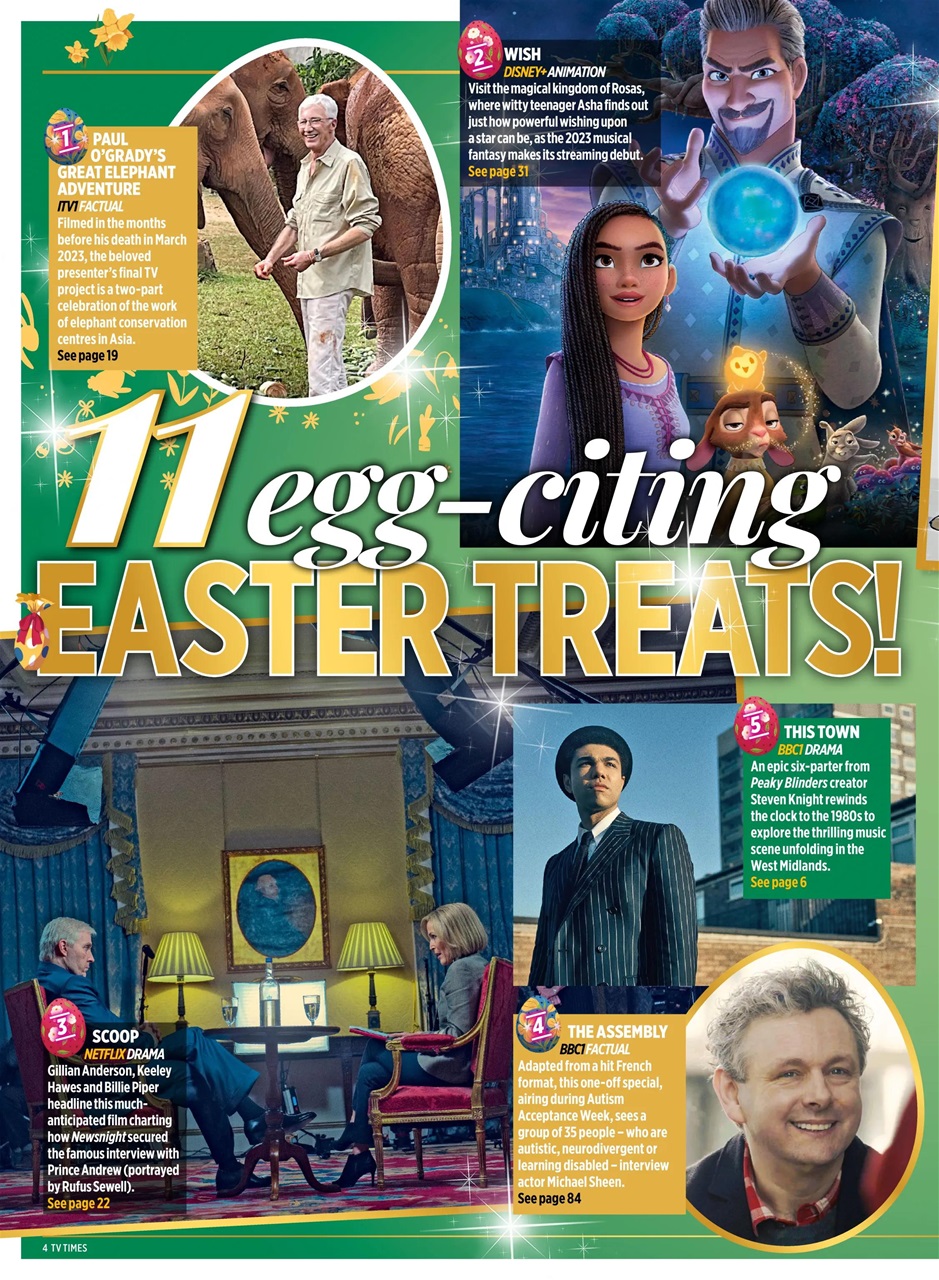 TV Times Magazine 30 Mar 2024 Back Issue