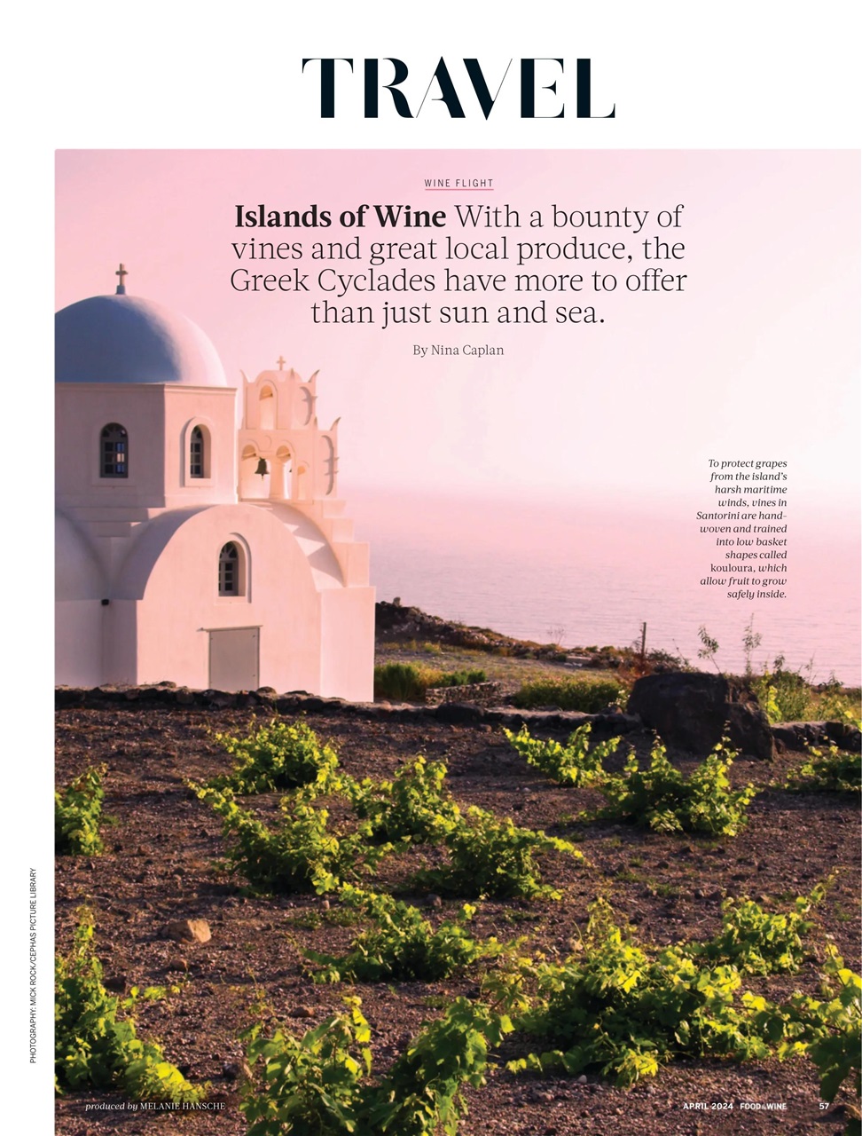 Food & Wine Magazine - April 2024 Back Issue