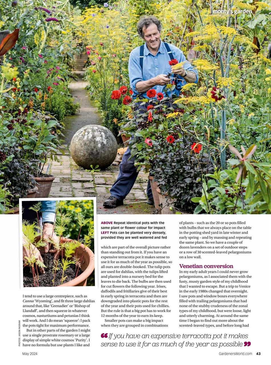 BBC Gardeners’ World Magazine Subscriptions and May 2024 Issue