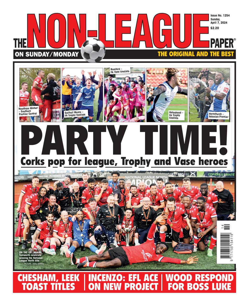 The Non-League Football Paper Magazine - 7th April 2024 Back Issue